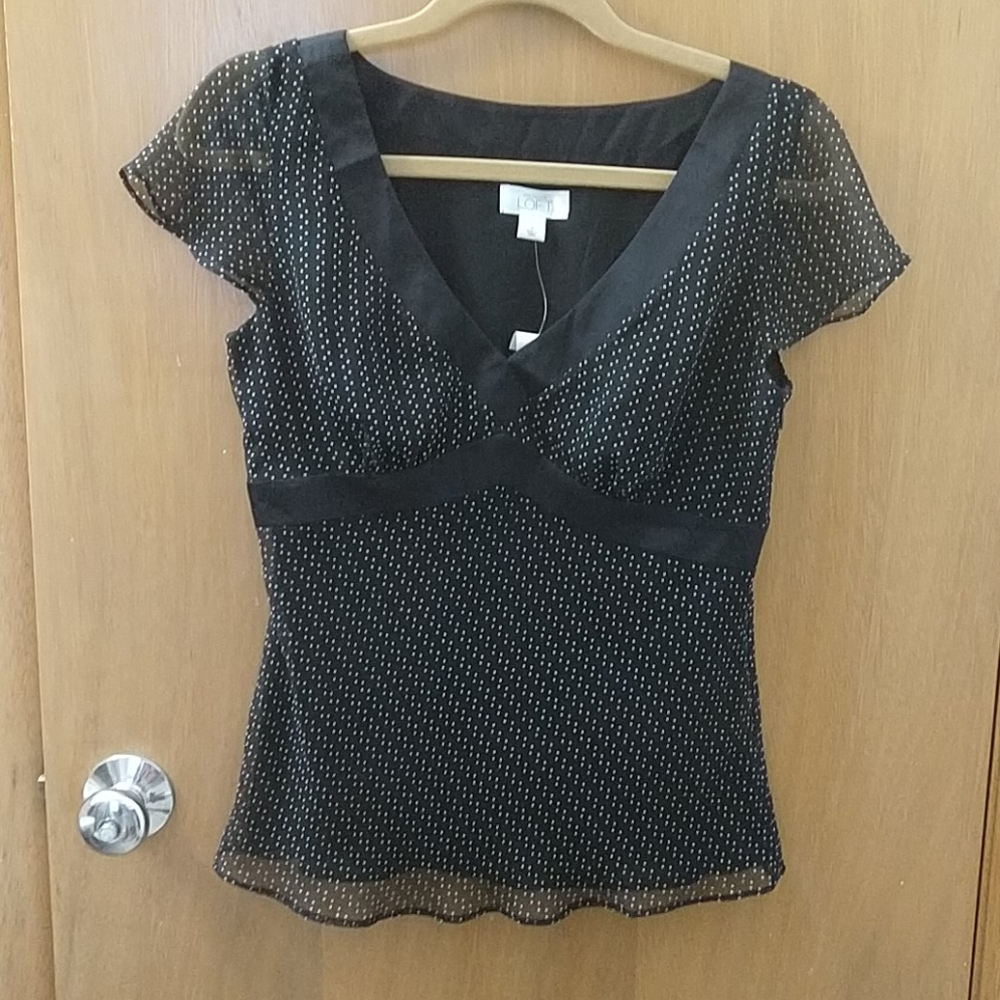NWT Ann Taylor LOFT blouse - 4